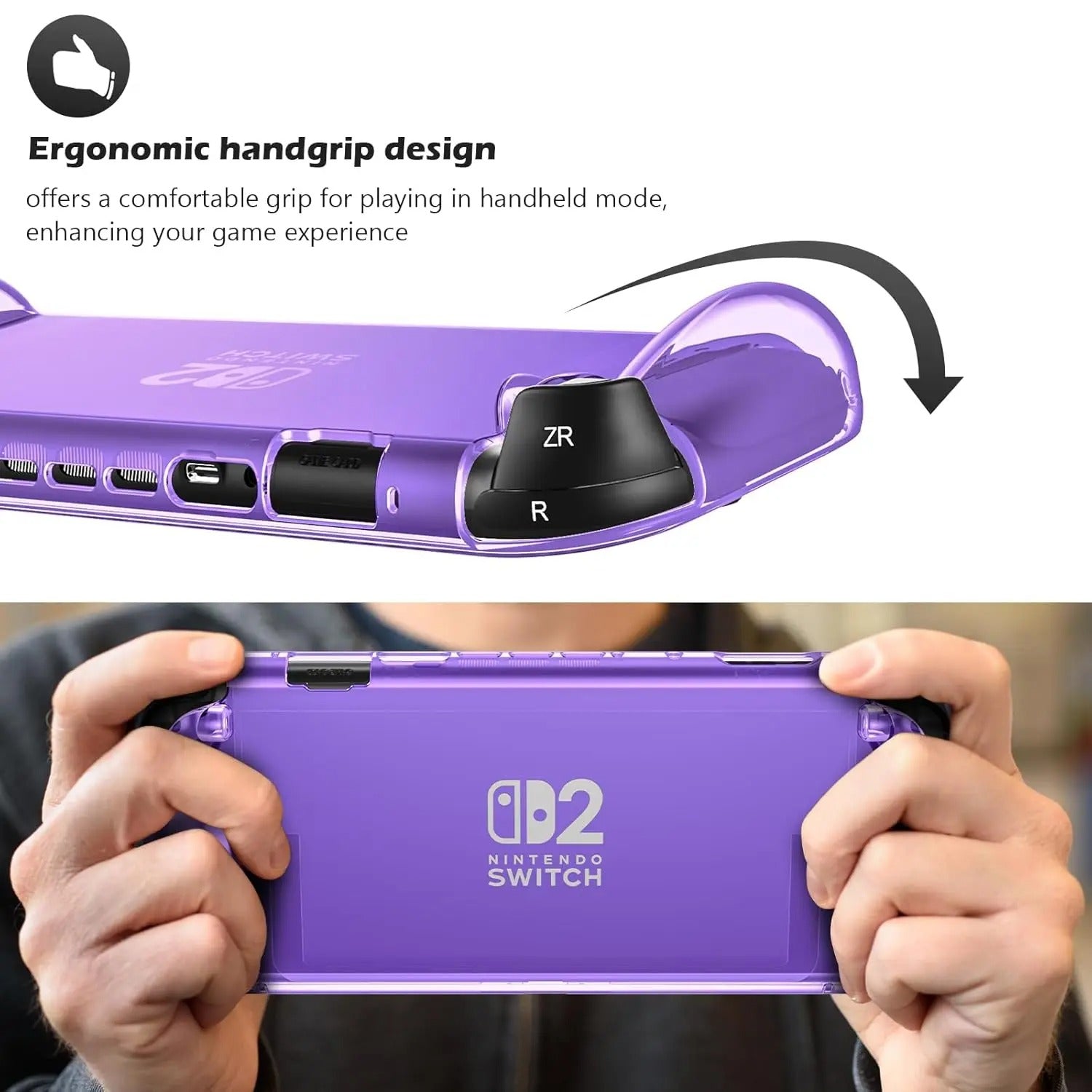 Protective Clear Case for Nintendo Switch 2